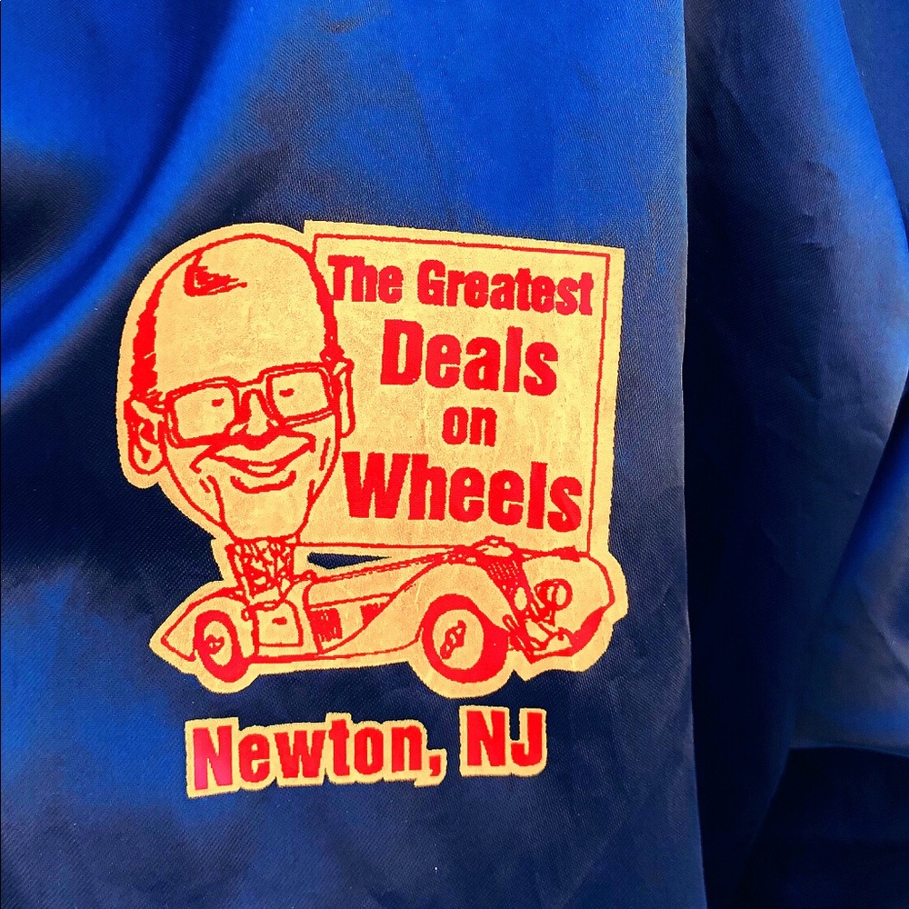 80’s Satin Jacket Deals on Wheels Snap Up